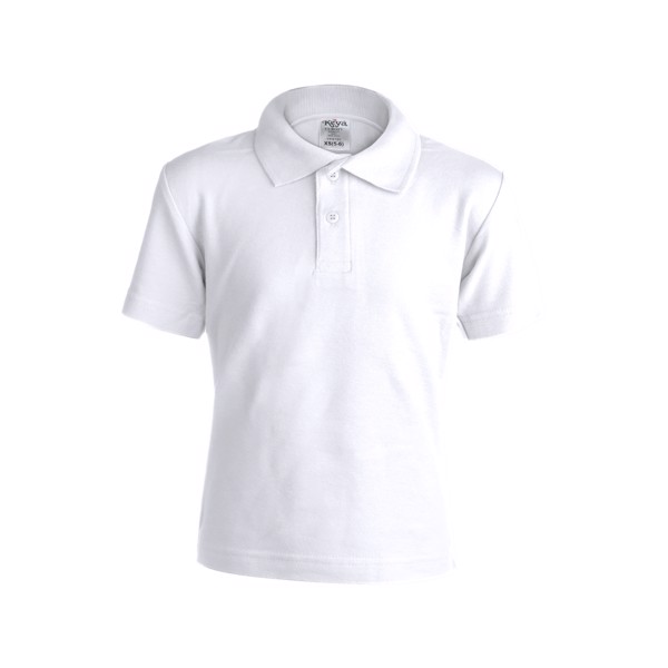 Kids White Polo Shirt "keya" YPS180 - White / S