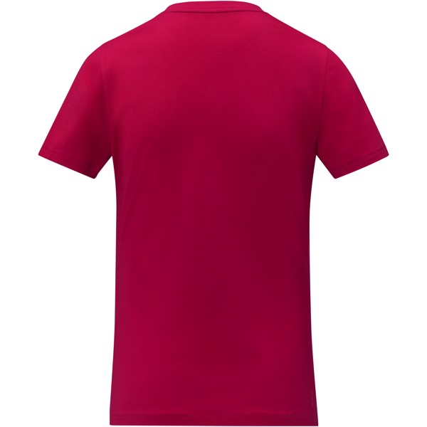 Somoto short sleeve women's V-neck t-shirt - Red / 2XL
