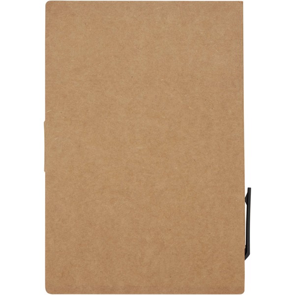 Swift sticky notes booklet with ballpoint pen (black ink)