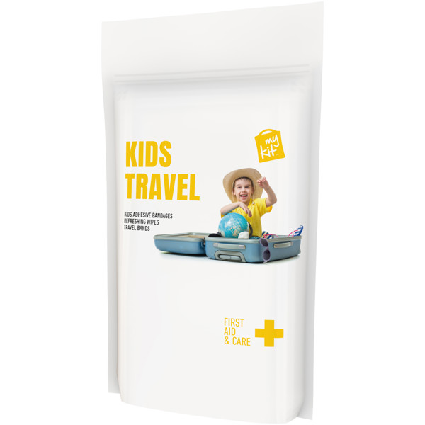 MyKit Kids Travel Set with paper pouch - White