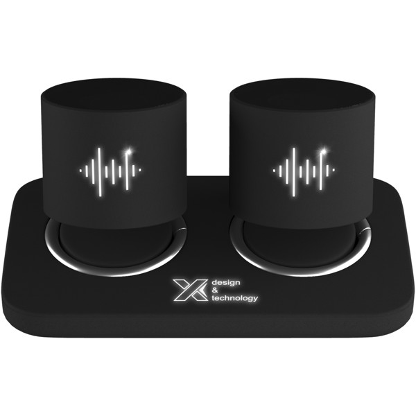 Světelné duální stereo reproduktory SCX.design S40