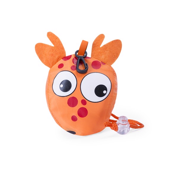 Foldable Drawstring Bag Kissa - White