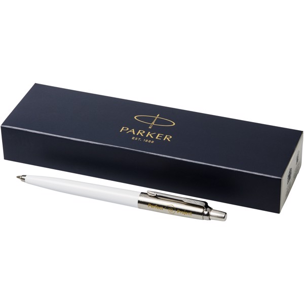 Jotter ballpoint pen - White / Silver