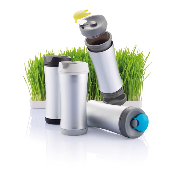 Boom eco mug - White / Grey