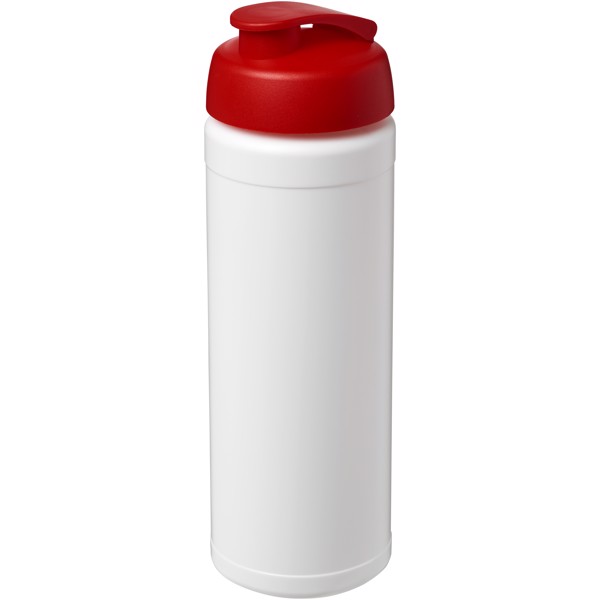 Láhev s vyklápěcím víčkem Baseline® Plus 750 ml - Bílá / Červená s efektem námrazy