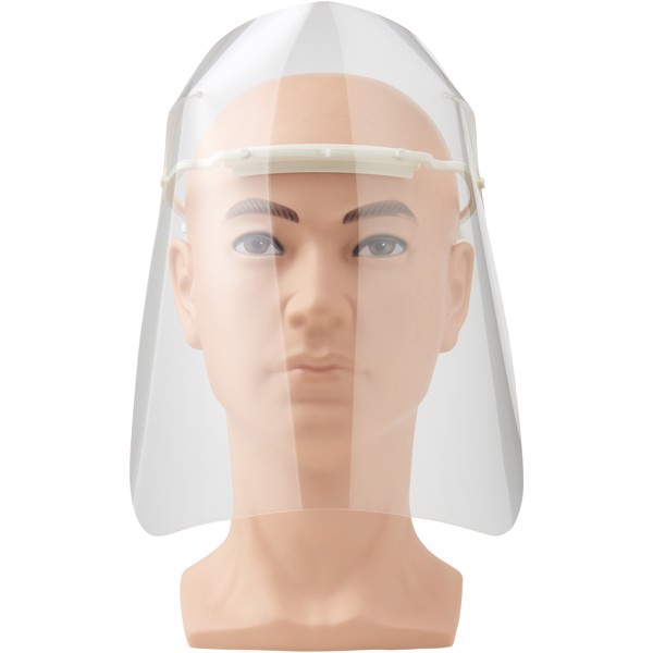 Protective face visor - Large - White