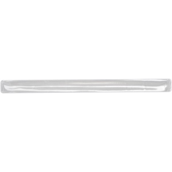 RFX™ 38 cm reflective PVC slap wrap - White