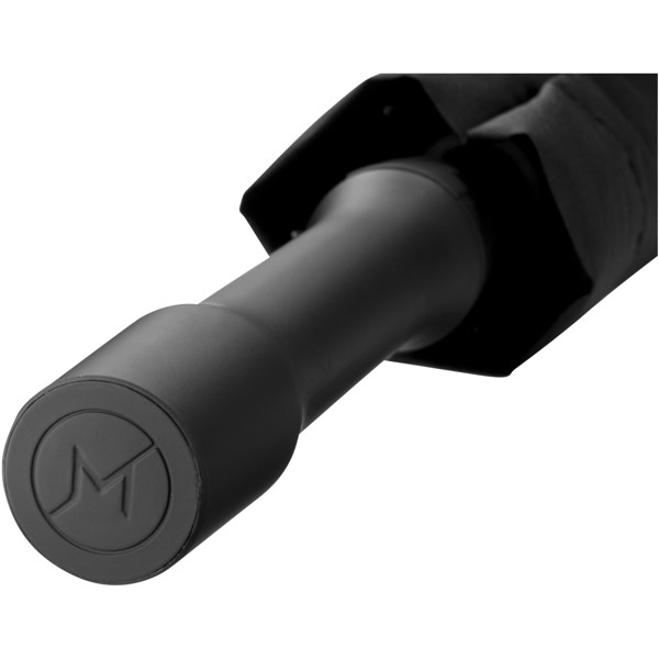 Automatický dvouvrstvý deštník Square 23" - Stříbrný / Černá