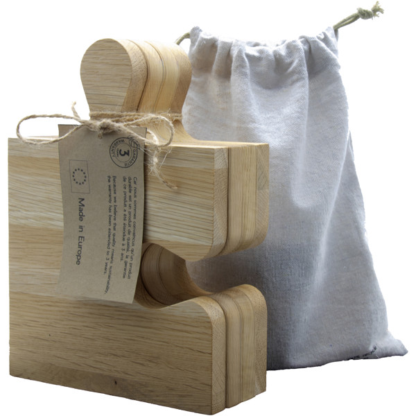 SCX.design K05 oak puzzle cutting board