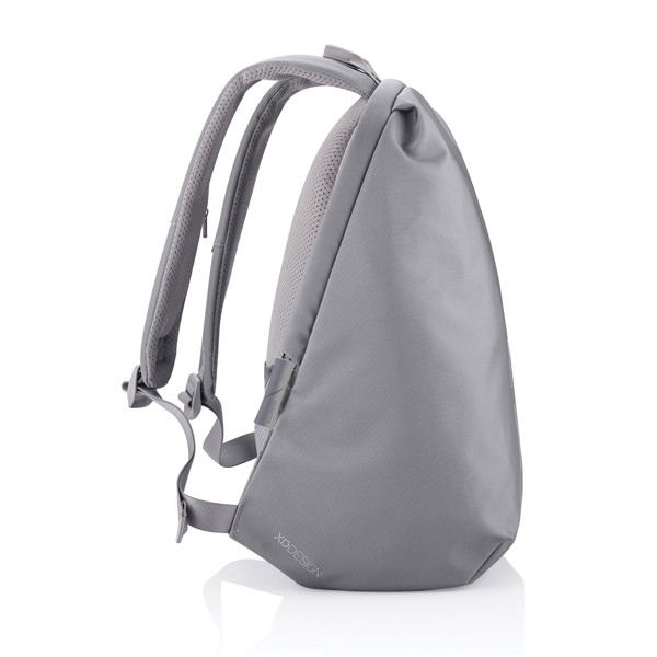 Bobby Soft, anti-theft backpack - Grey / Blue